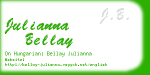 julianna bellay business card